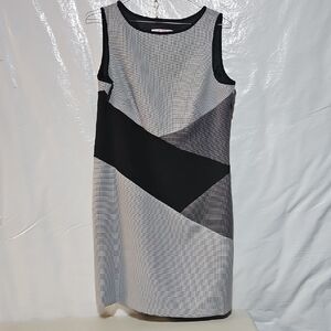 Elegant Black and Gray Women's Dress